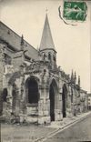 CPA Poissy L'Eglise Notre Dame le Porche 