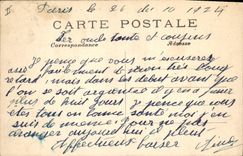 CPA Poissy Vue Interieure de l'Abbaye 