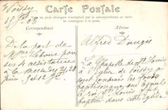 CPA Poissy Eglise Notre Dame Fonts Baptismaux de Saint Louis