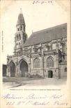 CPA Poissy S et O Portail et Fleche en pierre de l'Eglise St Louis 