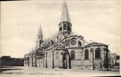 CPA Poissy l'Eglise Vue de l'Abside 