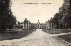 CPA Pontchartrain S et O Entree du Chateau 