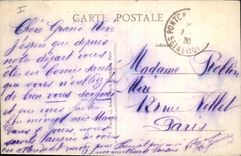 CPA Pontchartrain S et O Entree du Chateau