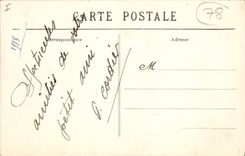 CPA Chateau de Rambouillet L'Orataire de Napoleon 1er