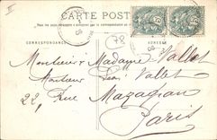 CPA Rochefort en Yvelines S et O Le Chateau vue generale