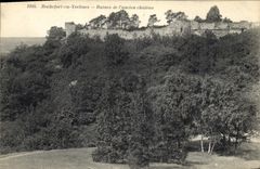 CPA Rochefort en Yvelines Ruines de l'ancien chateau 