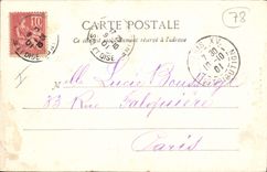 CPA Chateau de Rosny Entree 