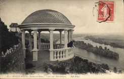 CPA Rolleboise Seine et Oise Vue sur Mericourt 