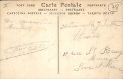 CPA Rosny sur Seine Seine et Oise Parc du Chateau le jardin Francais