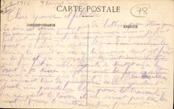 CPA Rosny sur Seine S et O Le Chateau et le Parterre