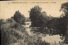 CPA Rangiport Seine et Oise Le Giboin Peche en temps probibe 