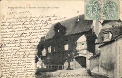 CPA Poissy S et O Facade Interieure de l'Abbaye 