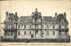CPA Maisons Laffitte S et O Le Chateau decrete Musee National en Aout 1912 facade sud 