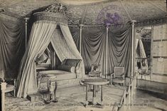 CPA Chateau de la Malmaison Chambre a Coucher de l'Imperatrice Josephine