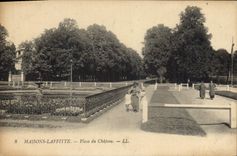 CPA Maisons Laffitte Place du Chateau 