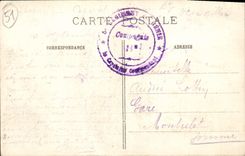 CPA La Grande 1914 15 L'Epine pres de Chalons Marne La Cathedrale est intacte Militaria