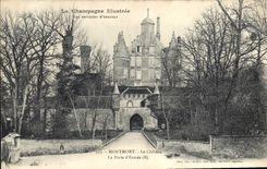 CPA Les Environs D'Epernay Montmort Le Chateau La Porte d'Entree 
