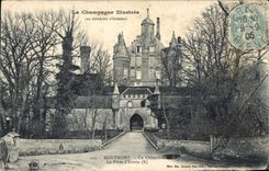 CPA Montmort Le Chateau La POrte d'Entree 