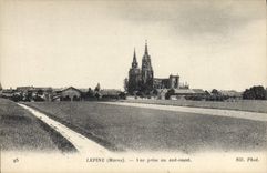 CPA Lepine Marne Vue prise au sud ouest 