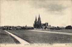 CPA Lepine Marne Vue prise au sud ouest 