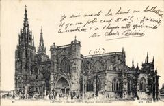 CPA Lepine Marne L'Eglise Notre Dame 