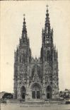 CPA Lepine Marne Baslique Notre Dame la Facade 