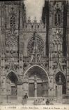 CPA L'Epine L'Eglise Notre Dame Detail de la Facade 