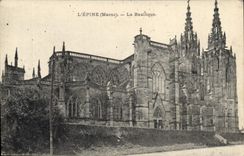 CPA L'Epine Marne La Basilique 
