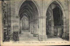 CPA Lepine Marne Basilique Notre Dame Pourtour sud du Choeur 
