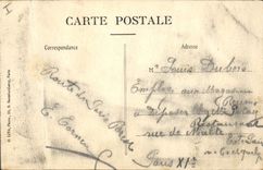 CPA Pontchartrain S et O La Piece d'Eau et le Chateau