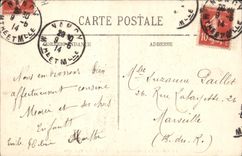 CPA Reims Le Cathedrale Les Trois Porches 