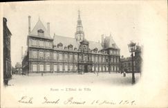 CPA Reims L'Hotel de Ville 