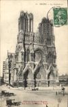 CPA Reims La Cathedrale 