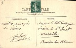 CPA Reims L'Eglise Saint Remy La Facade 