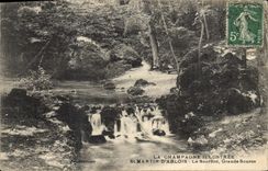 CPA St Martin d'Ablois Le Sourdon Grande Source 