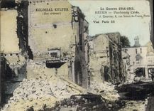 CPA La Guerre 1914 1915 Reims Faubourg Ceres 