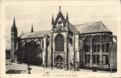 CPA Reims L'Eglise Saint Remy 