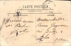 CPA Reims Vue prise de la Gare 