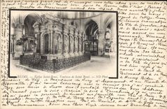 CPA Reims Eglise Saint Remi Tombeau de Saint Remi 