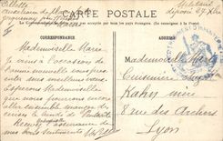 CPA Guerre de 1914 Reims La Cathedrale incendie par les obus Allemands 