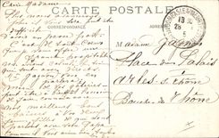 CPA Guerre de 1914 Reims Episode de la guerre aux maisons Un aspect du quartier Ceres apres le bomba