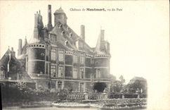 CPA Chateau de Montmort vu du Parc 