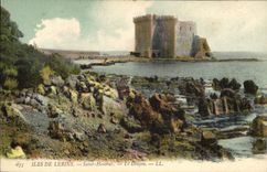 CPA Iles des Lerins Saint Honorat Le Donjon 