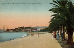 CPA Cannes La Croisette et le Mont Chevallier 