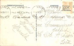 CPA Cannes Promenade de la Croisette 