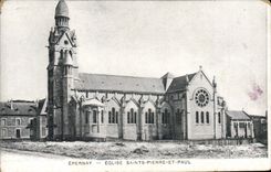 CPA Epernay Eglise Saints Pierre et Paul 