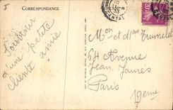 CPA Route de Vic sur Cere Au Lioran 