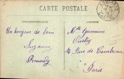 CPA Cantal Cascade des Verinnes