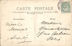 CPA L'Auvergne Le Ravin 