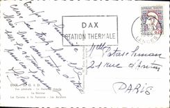 CPA Souvenir de Dax